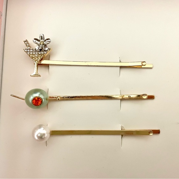 Betsey Johnson Champagne Martini Set NWT - Picture 4 of 7